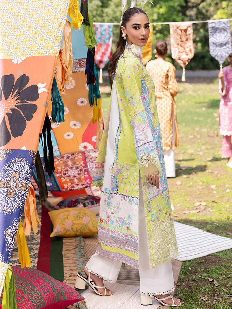 Rajbari | Schiffli Printkari Exclusive Lawn
