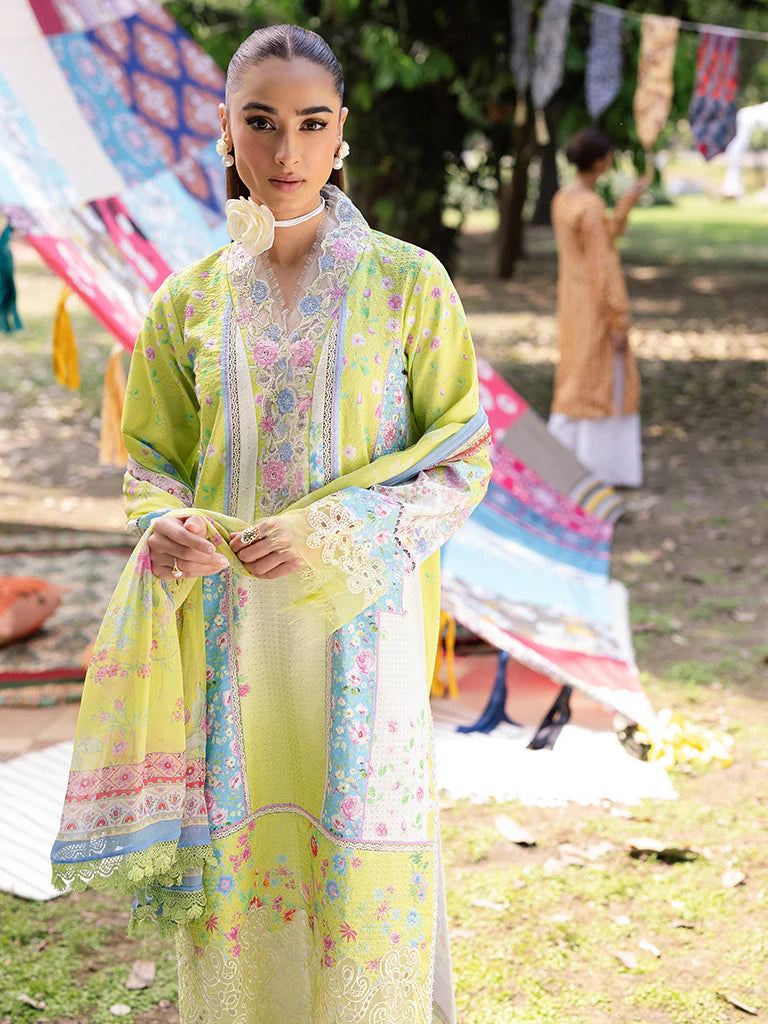 Rajbari | Schiffli Printkari Exclusive Lawn