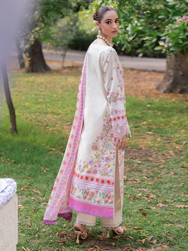 Rajbari | Schiffli Printkari Exclusive Lawn