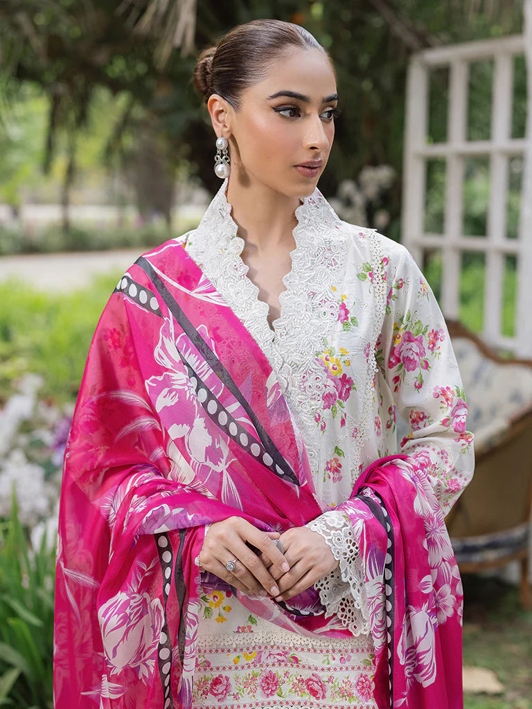 Rajbari | Schiffli Printkari Exclusive Lawn
