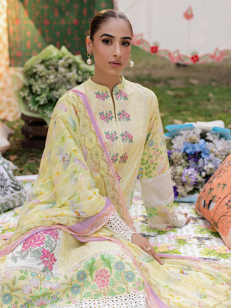Rajbari | Schiffli Printkari Exclusive Lawn