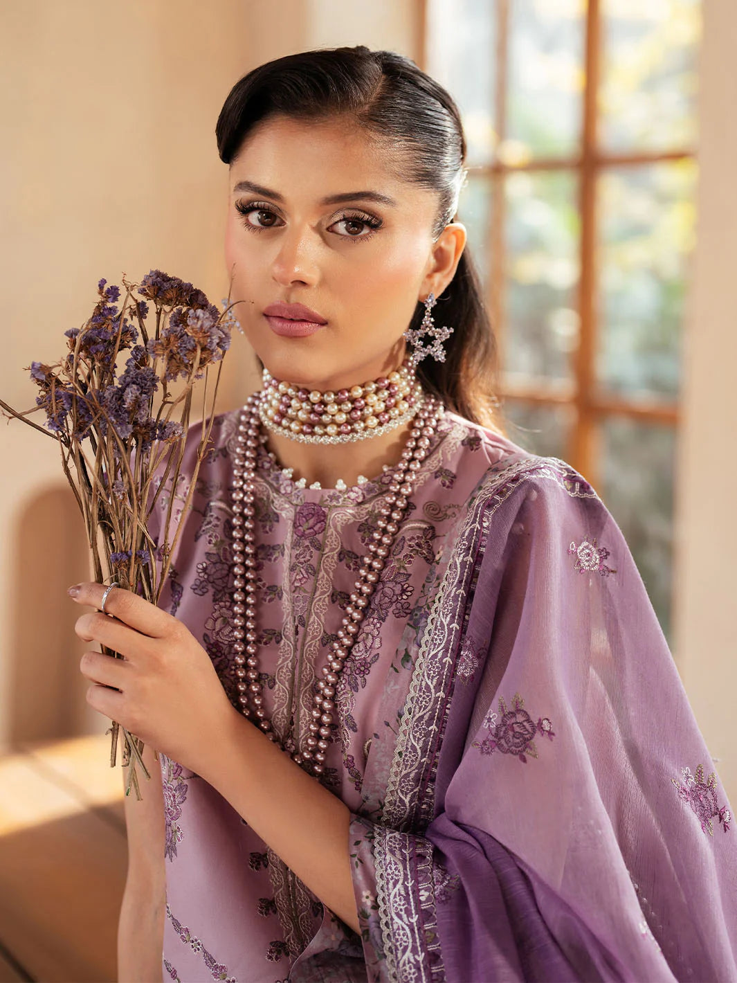 Mehroz | Bin ilyas Luxury Lawn | 3PC