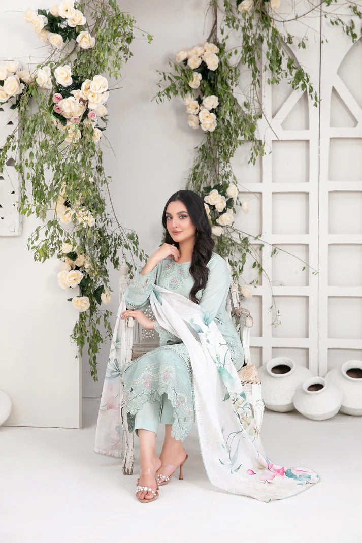 Saija | Tawakkal Luxury Lawn | 3PC