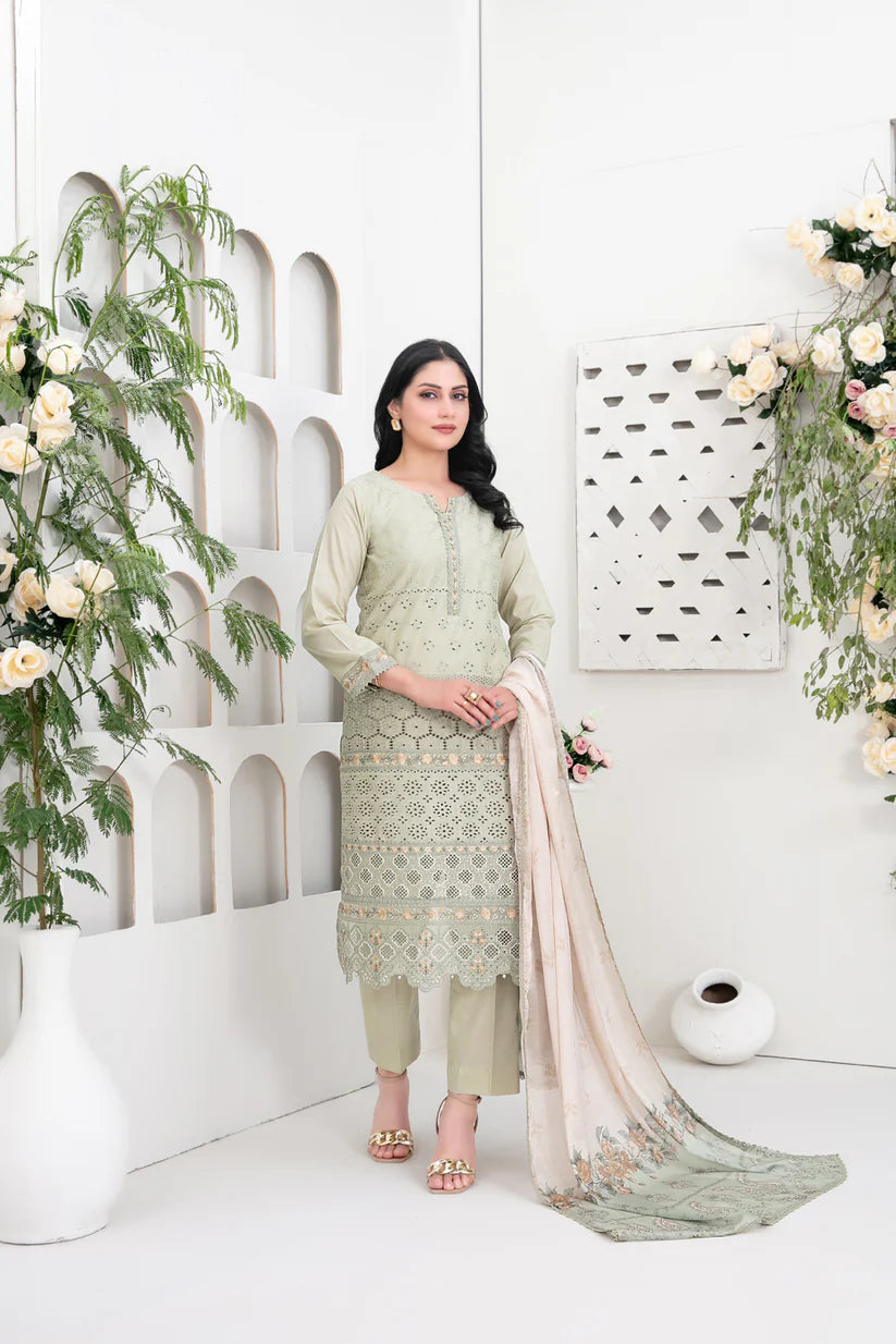 Saija | Tawakkal Luxury Lawn | 3PC