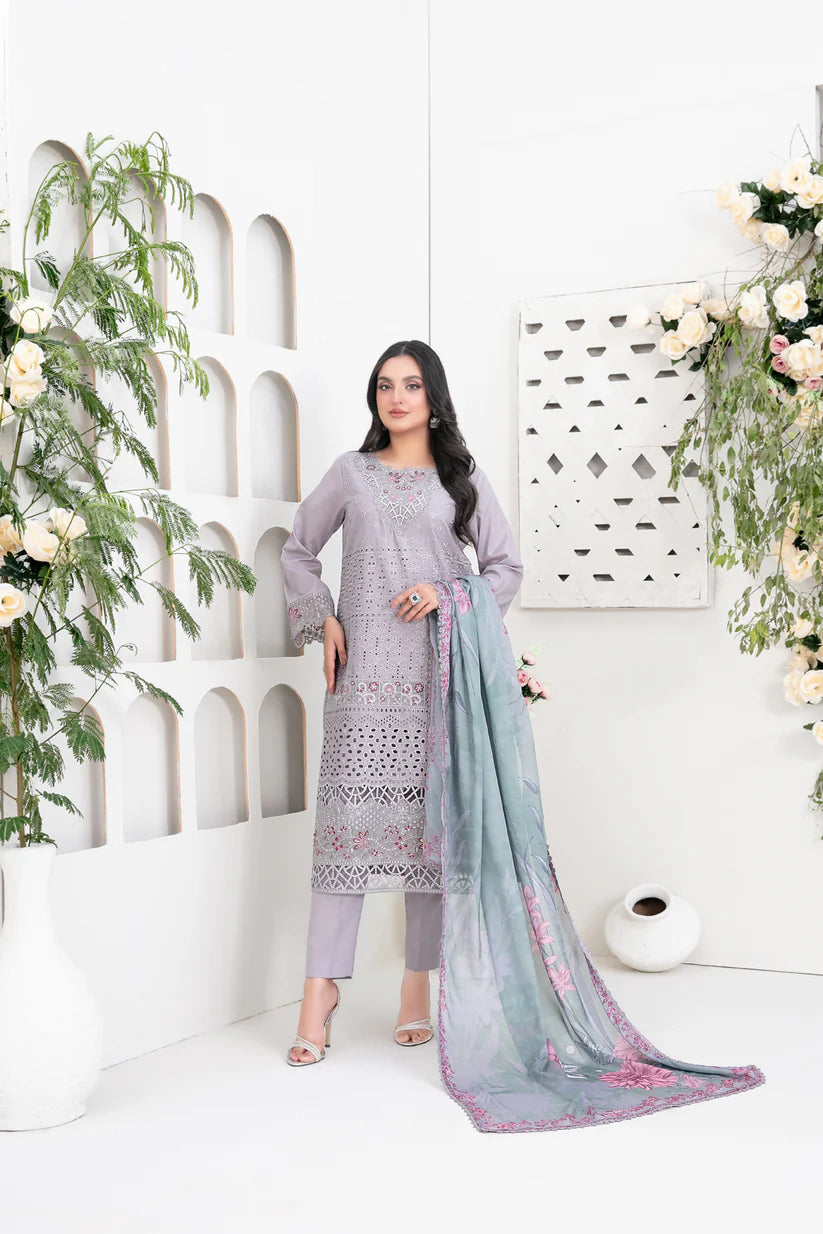 Saija | Tawakkal Luxury Lawn | 3PC