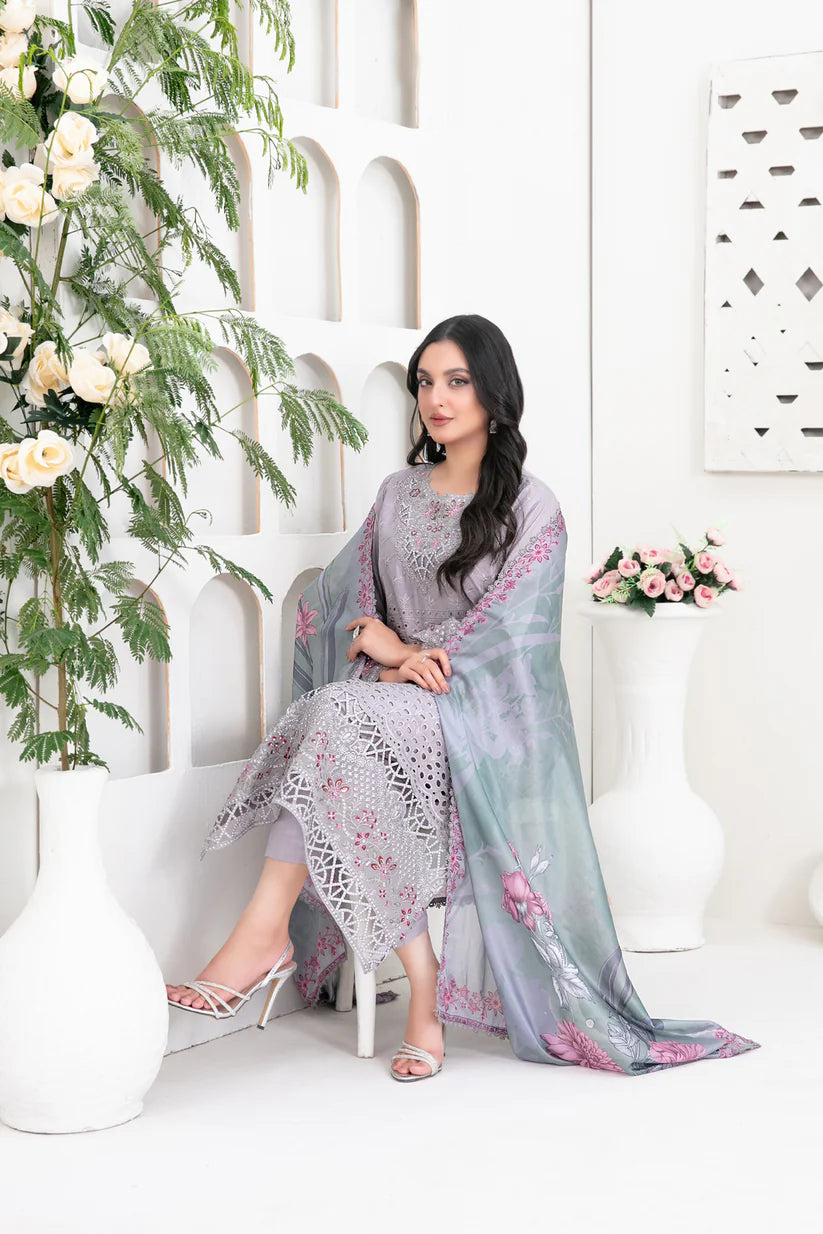 Saija | Tawakkal Luxury Lawn | 3PC