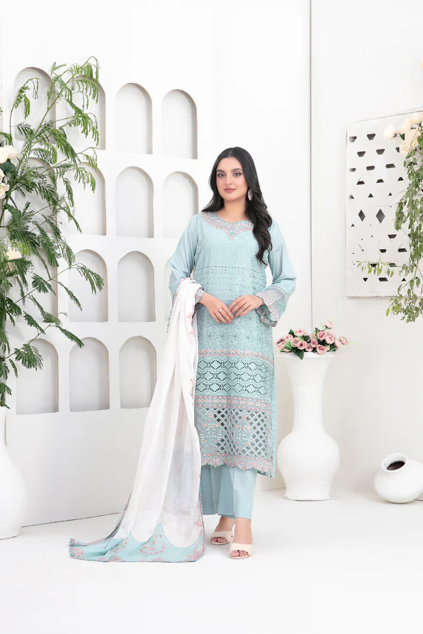 Saija | Tawakkal Luxury Lawn | 3PC