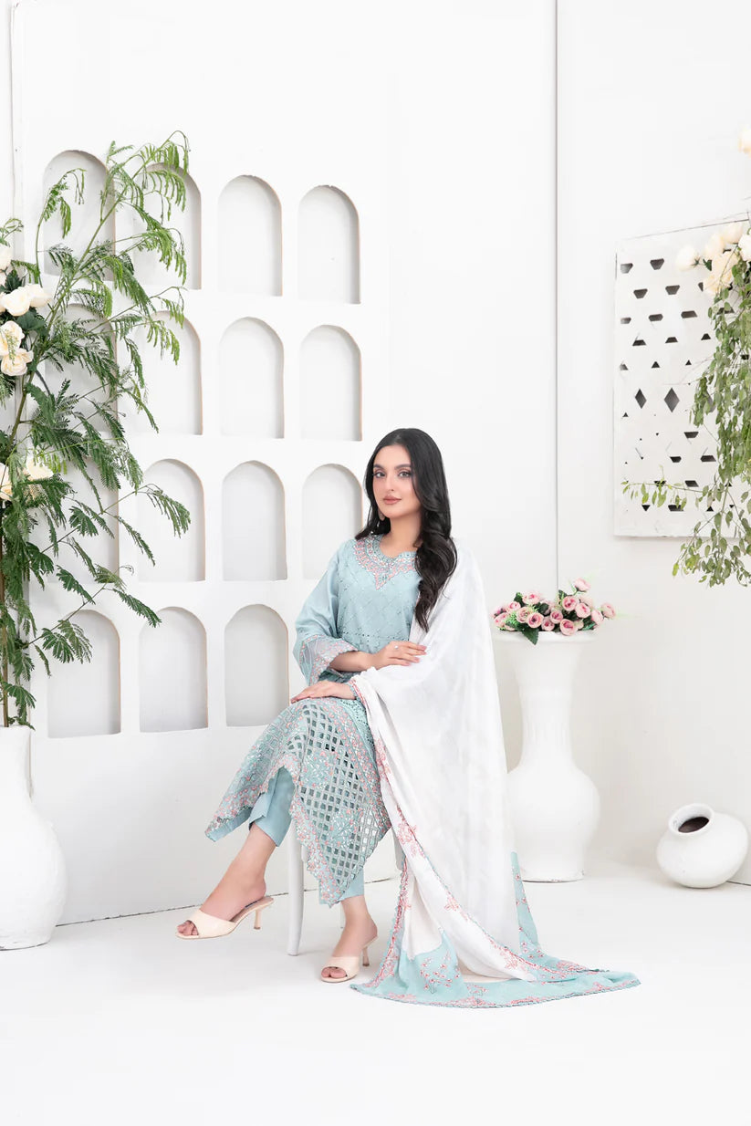 Saija | Tawakkal Luxury Lawn | 3PC