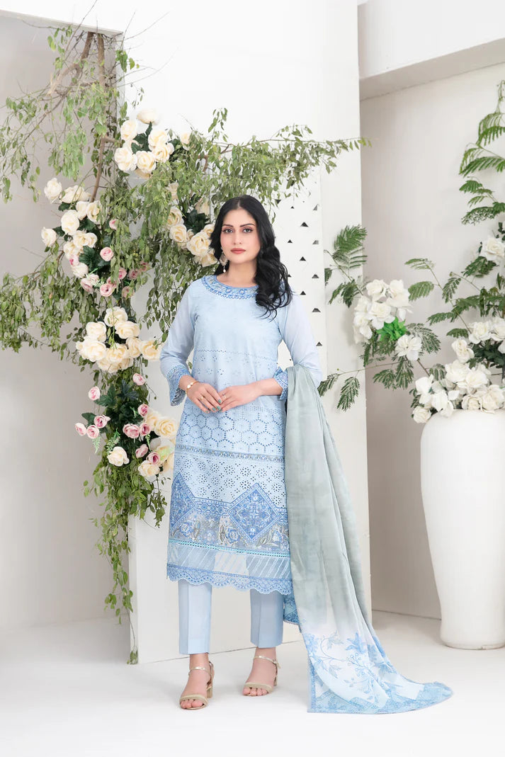 Saija | Tawakkal Luxury Lawn | 3PC