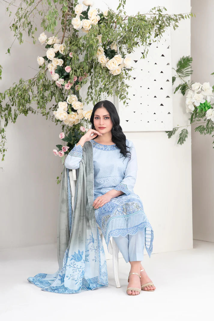 Saija | Tawakkal Luxury Lawn | 3PC