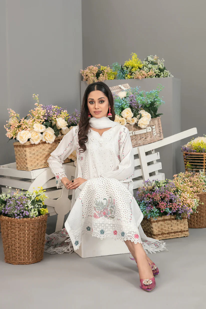 Nurgul | Tawakkal Luxury Lawn | 3PC