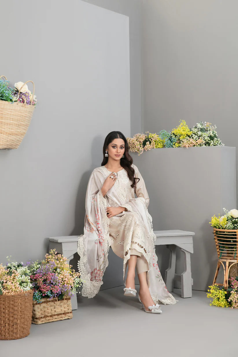 Nurgul | Tawakkal Luxury Lawn | 3PC
