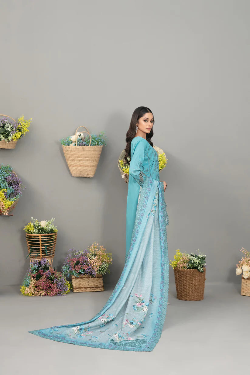 Nurgul By Tawakkal Luxury Lawn 3-PC