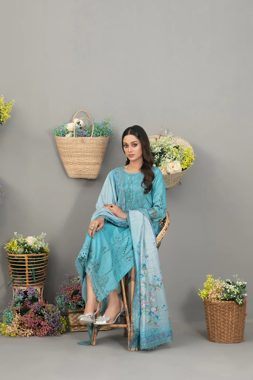 Nurgul By Tawakkal Luxury Lawn 3-PC