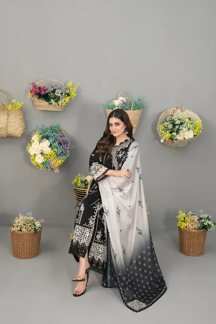 Nurgul | Tawakkal Luxury Lawn | 3PC