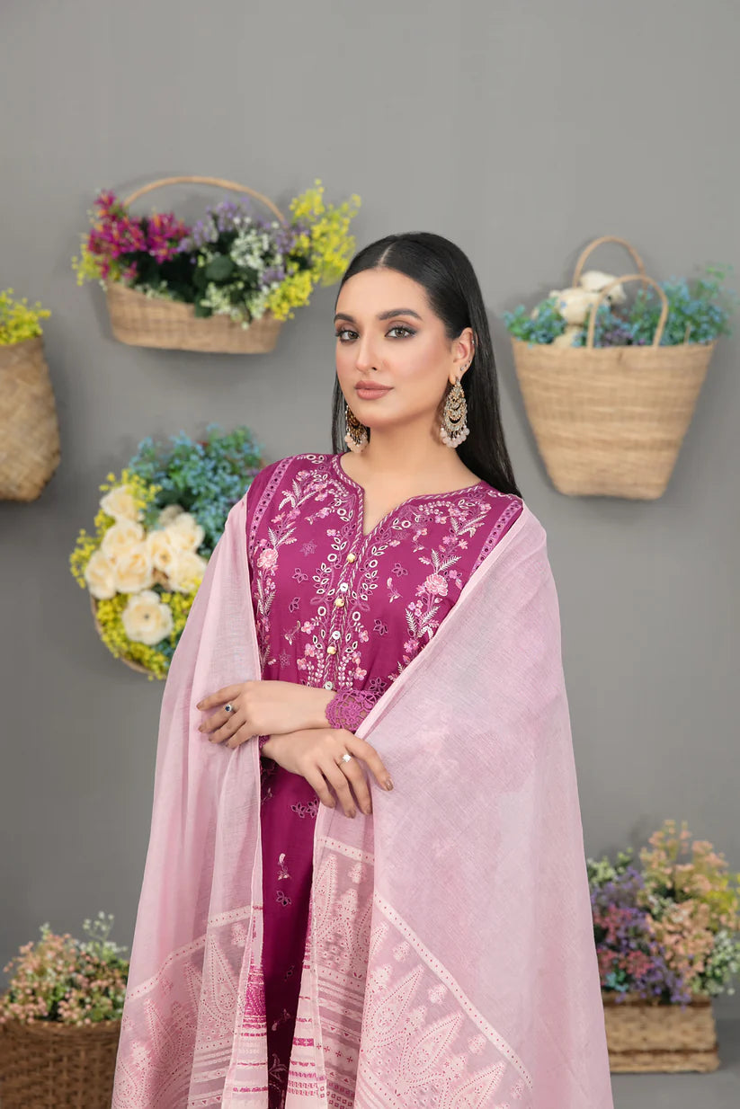 Nurgul | Tawakkal Luxury Lawn | 3PC