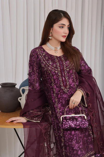 Haleema | Fatima Bano | Organza