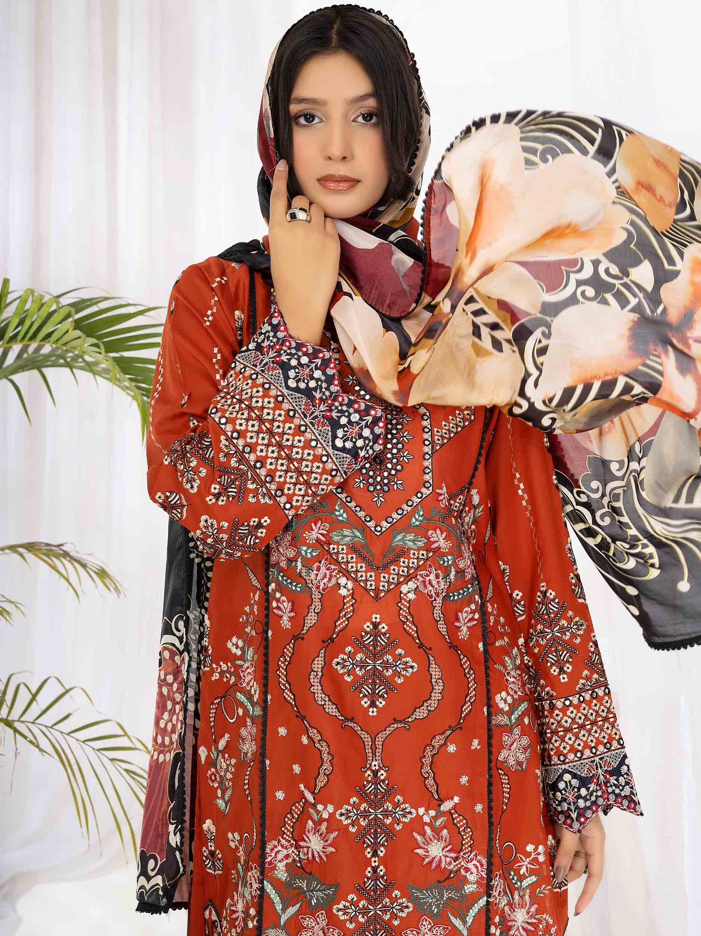 Rabazka Luxury Lawn | 3PC