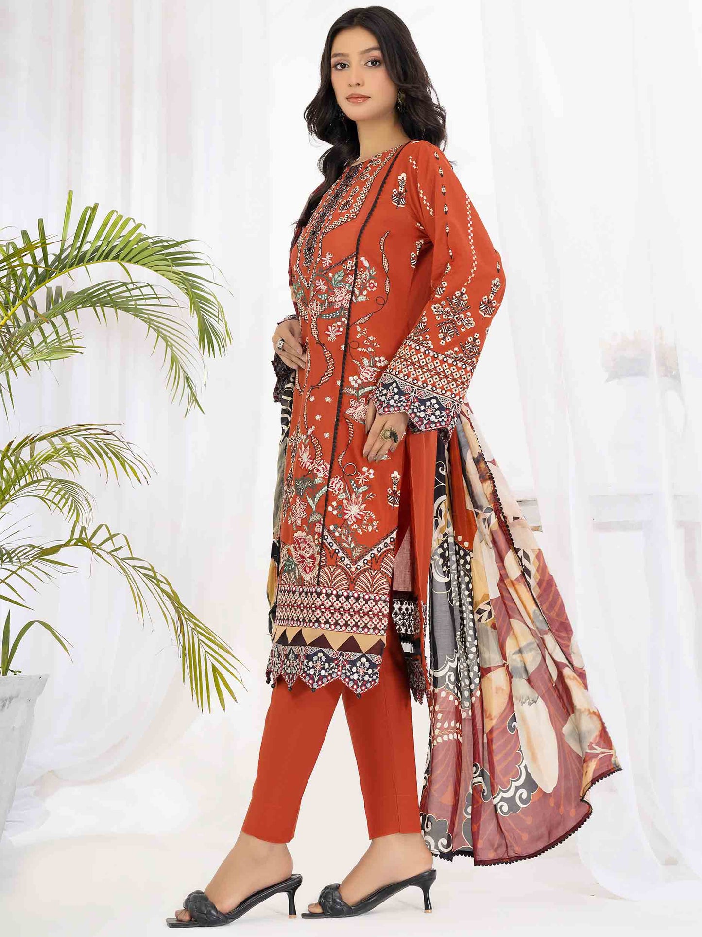 Rabazka Luxury Lawn | 3PC