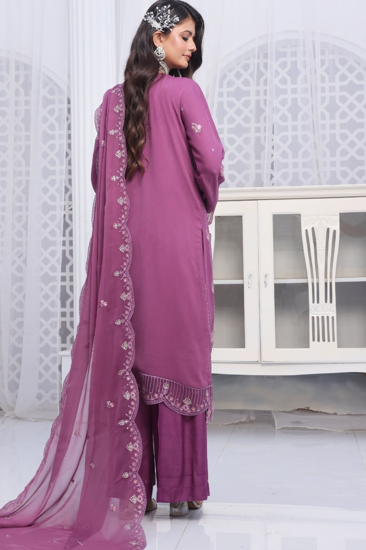 Mulberry | Chiffon | Dressline