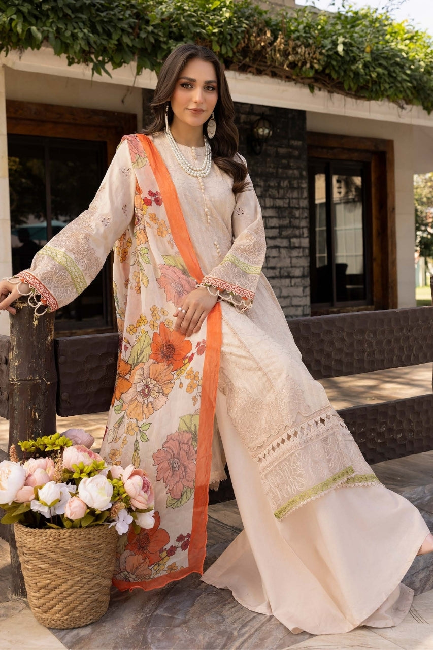Nuri | Safa Noor Luxury Lawn | 3PC