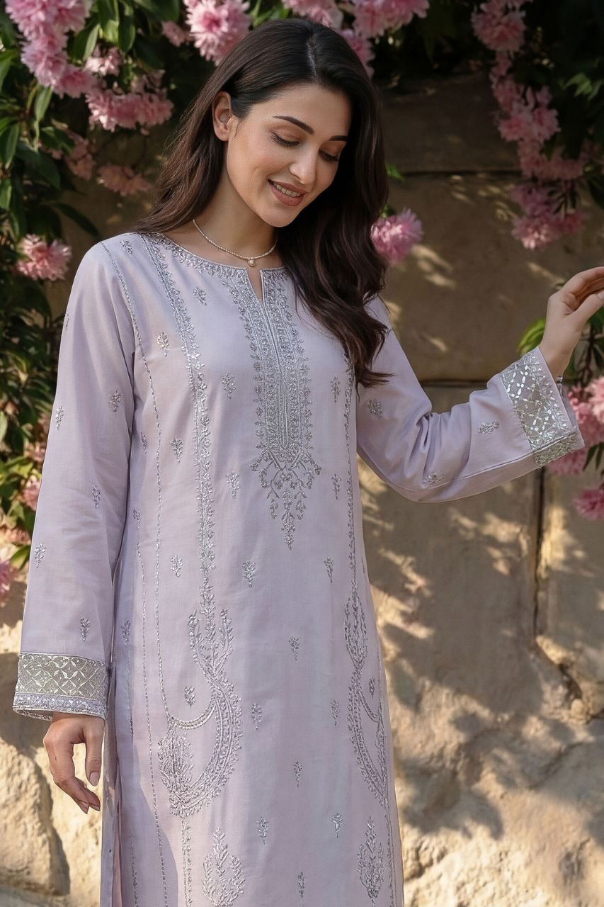 Farmaish | Dressline | Semi-Stitched | Lawn