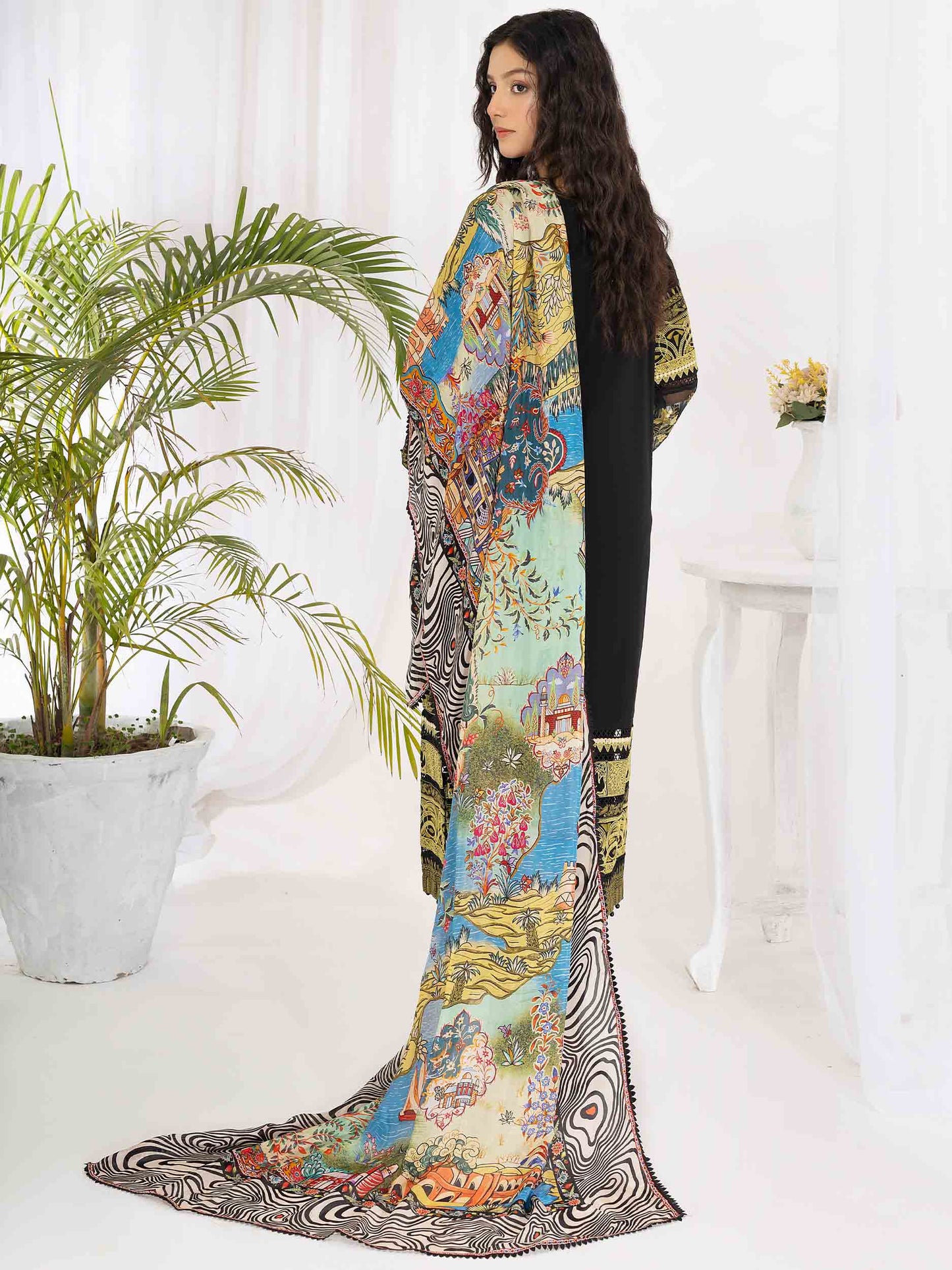 Rabazka Luxury Lawn | 3PC