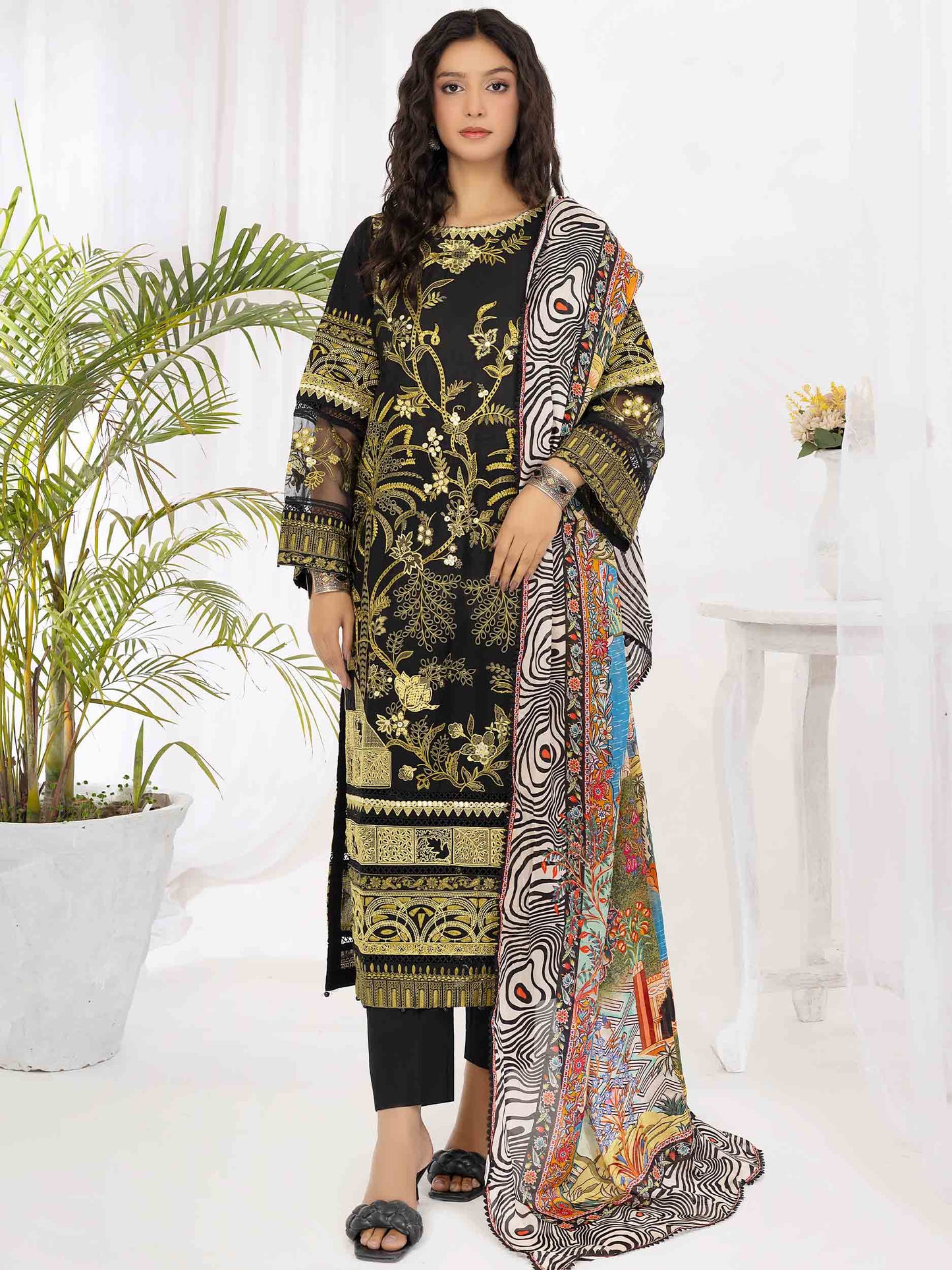 Rabazka Luxury Lawn | 3PC