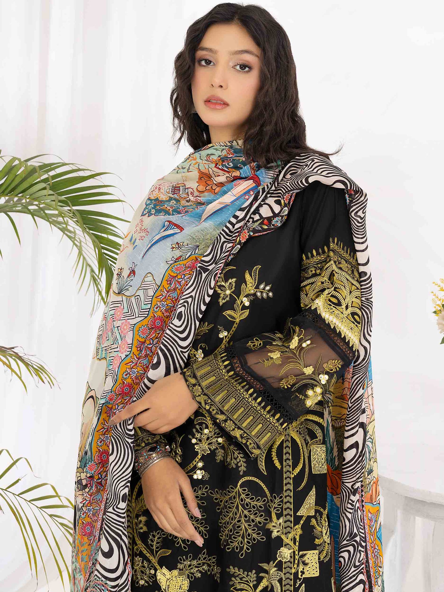 Rabazka Luxury Lawn | 3PC
