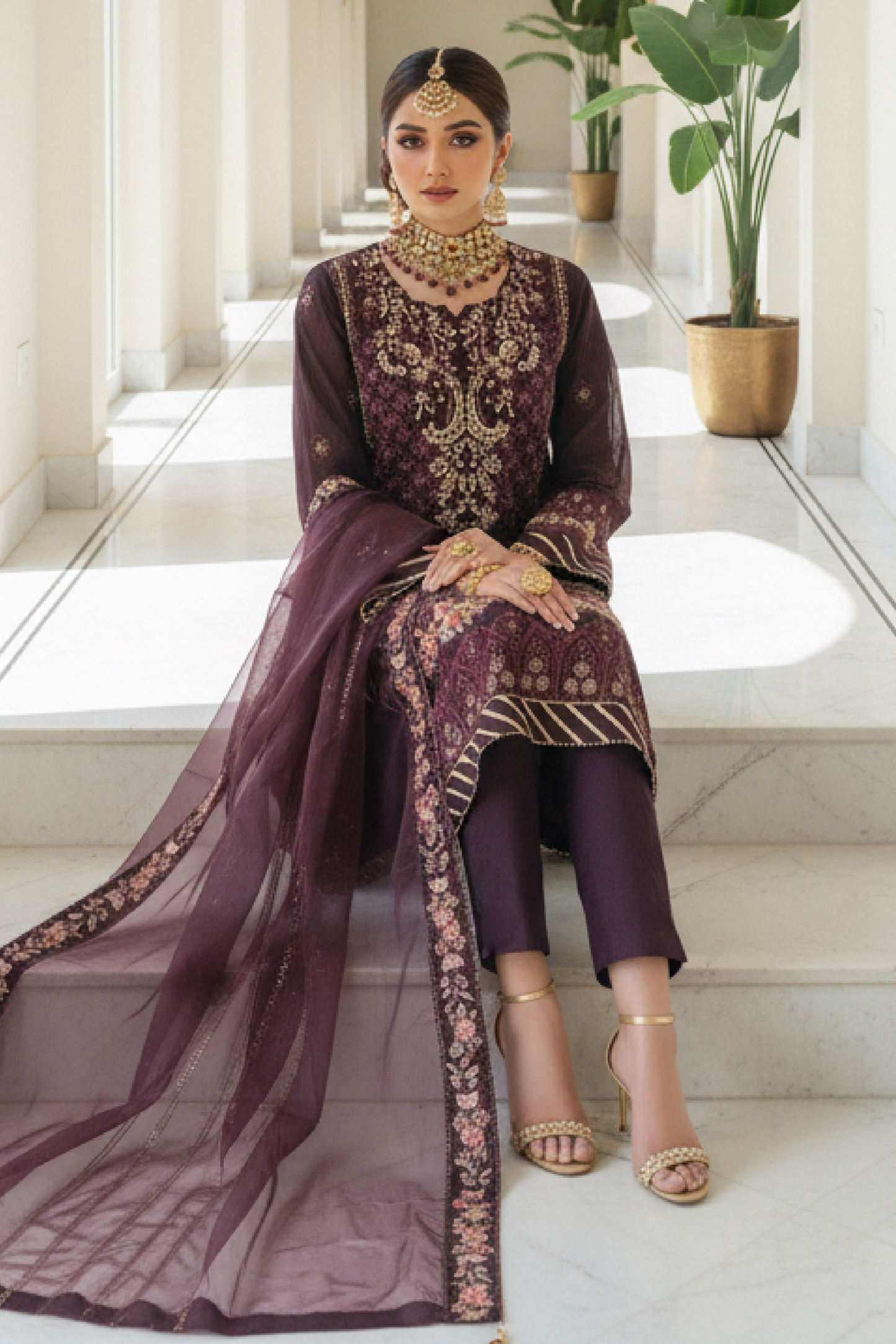 Fatima Bano | Dressline | Dhanak | Organza-3PC