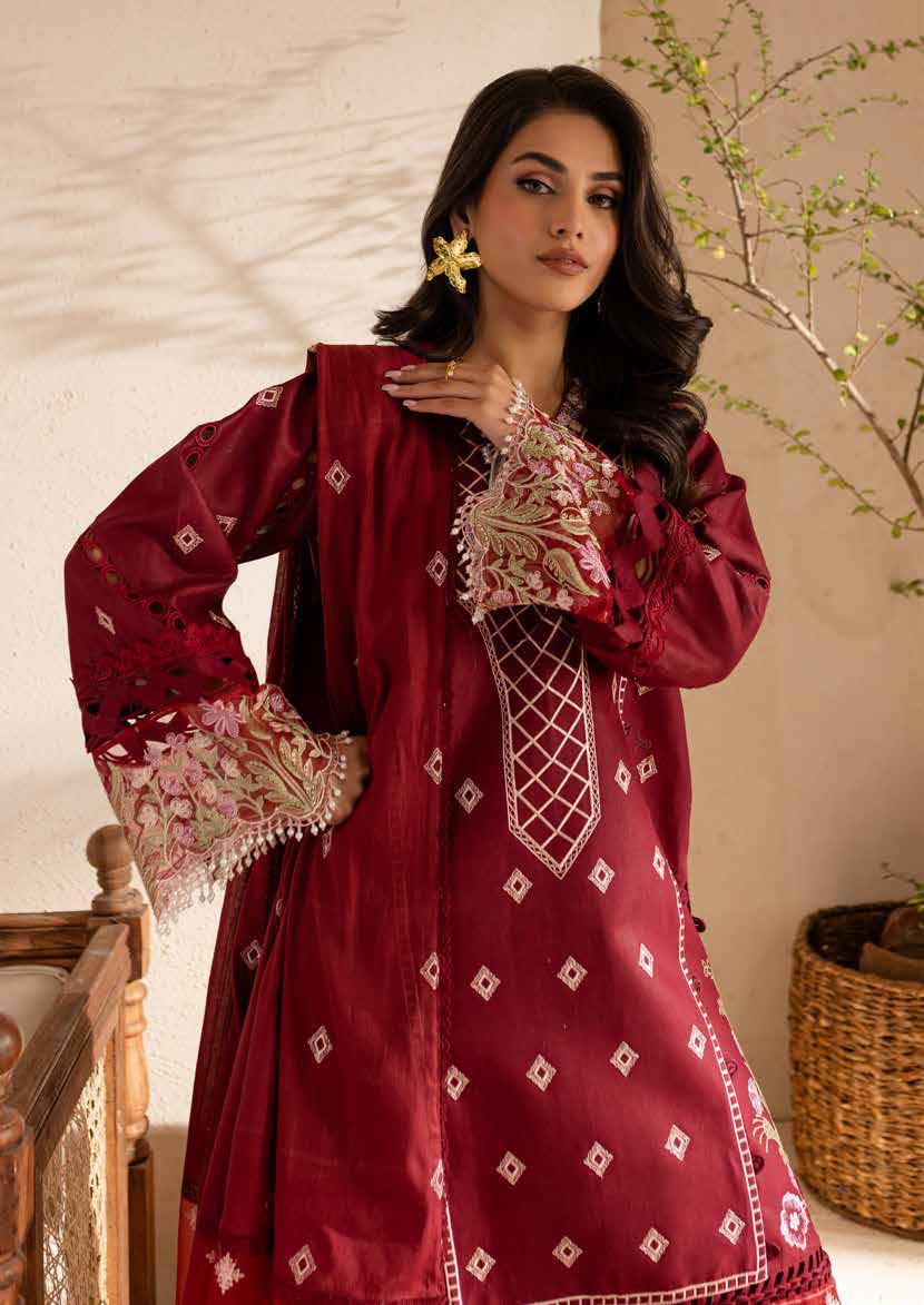 The Summer Garden | Parishay Luxury Lawn | 3 PC