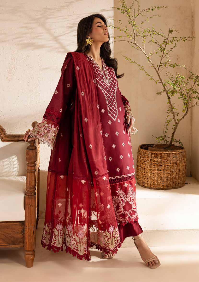The Summer Garden | Parishay Luxury Lawn | 3 PC