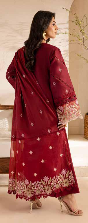 The Summer Garden | Parishay Luxury Lawn | 3 PC