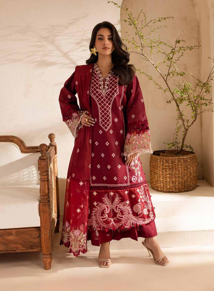 The Summer Garden | Parishay Luxury Lawn | 3 PC