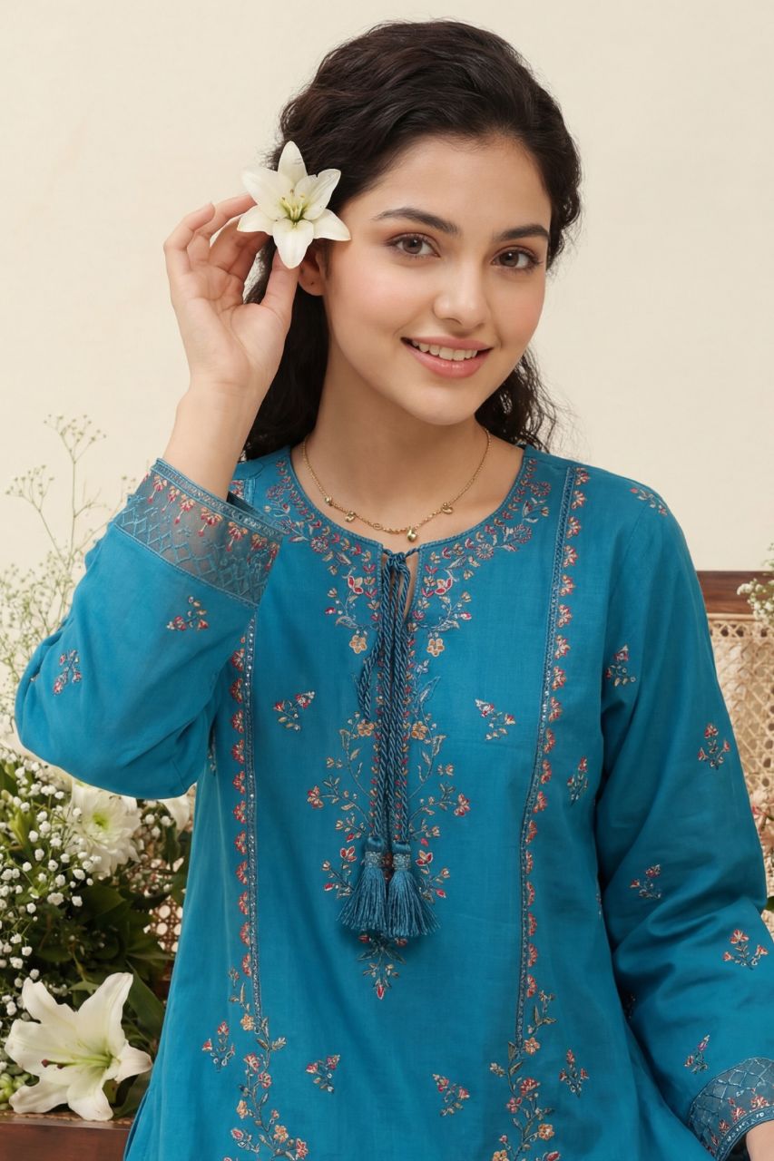 Reet By Dressline | Semi-Stitched |