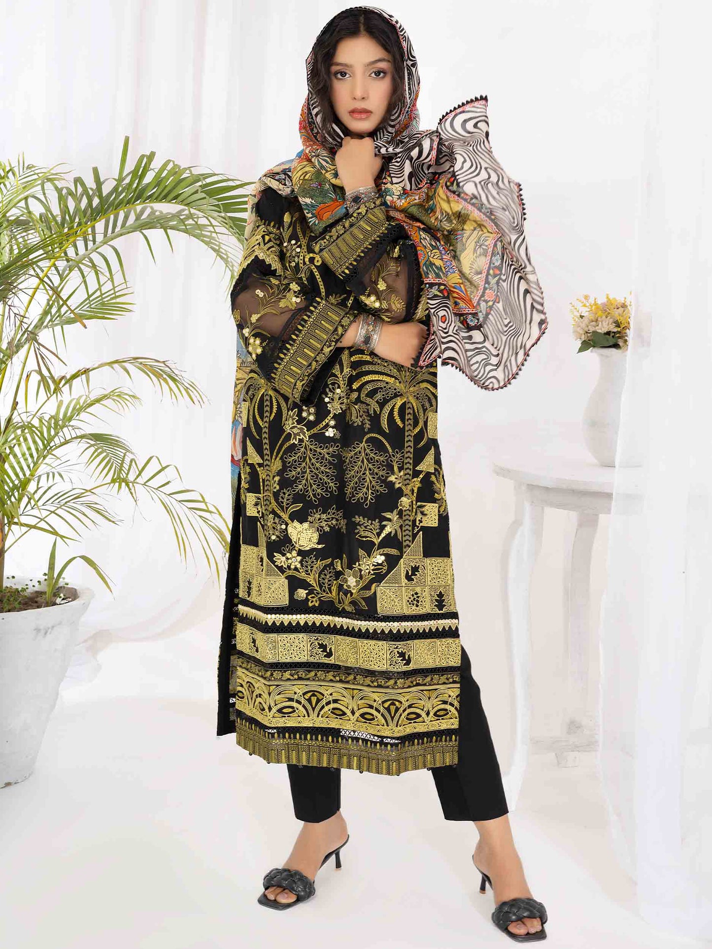 Rabazka Luxury Lawn | 3PC