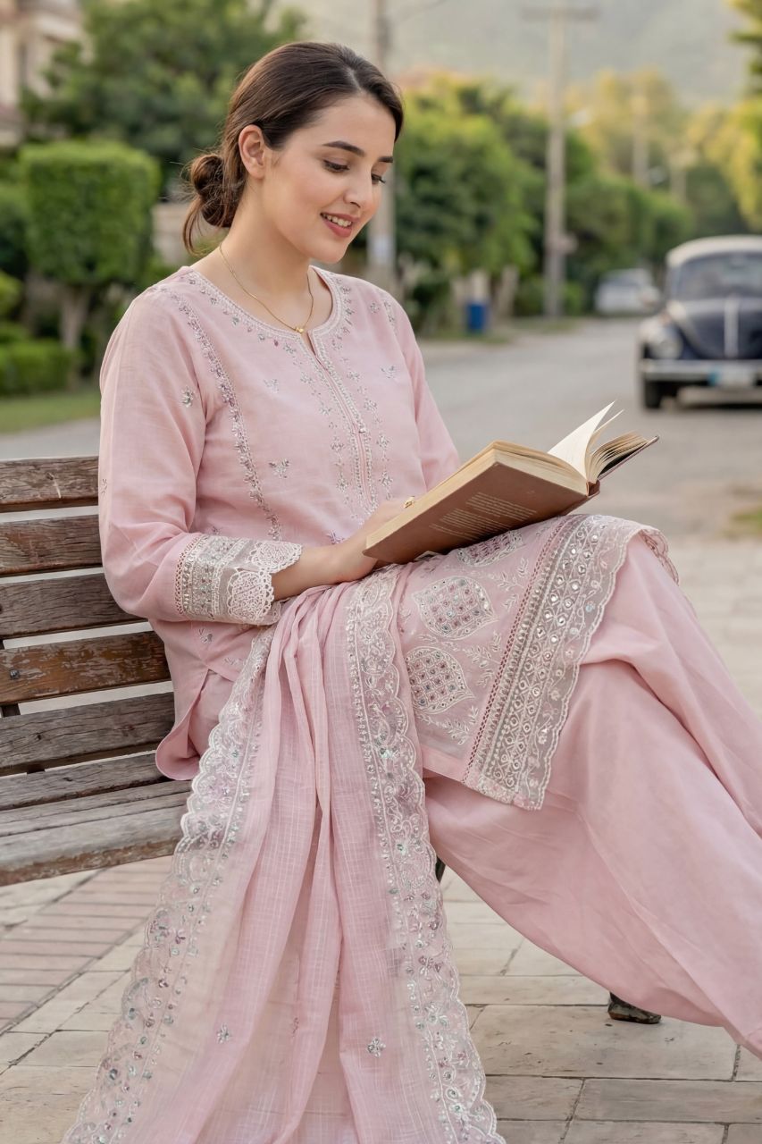 Zaib-o-Zeenat By Wada | Dresslien | Lawn