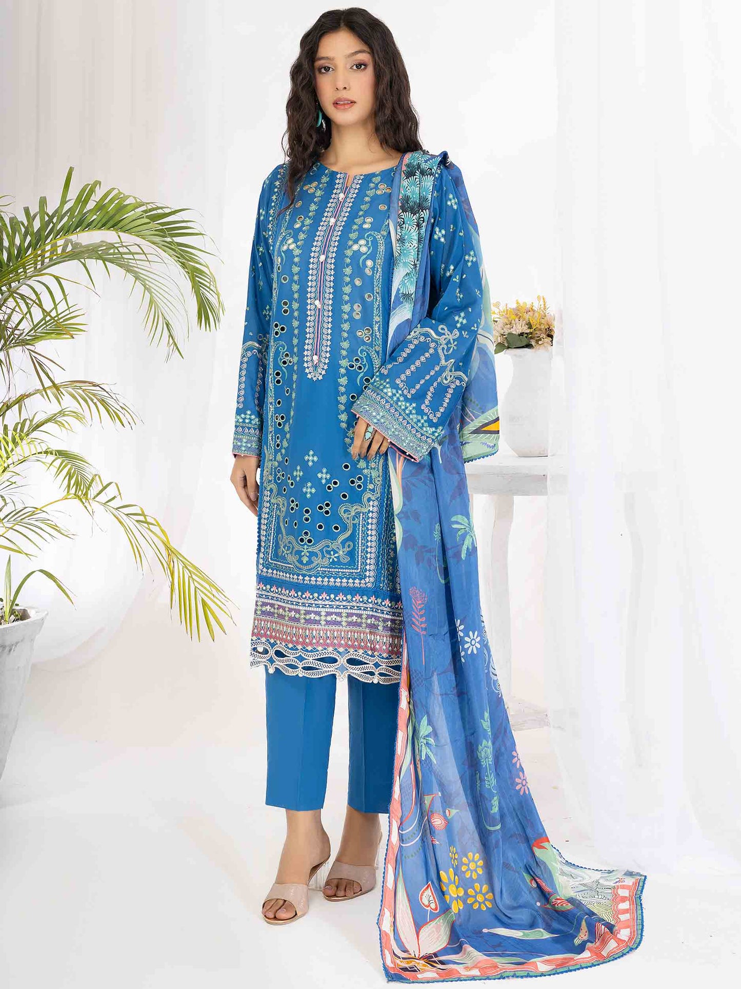 Rabazka Luxury Lawn | 3PC