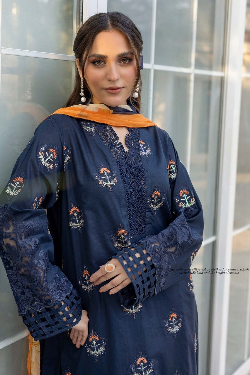 Nuri | Safa Noor Luxury Lawn | 3PC