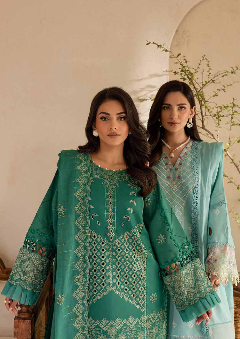 The Summer Garden | Parishay Luxury Lawn | 3 PC