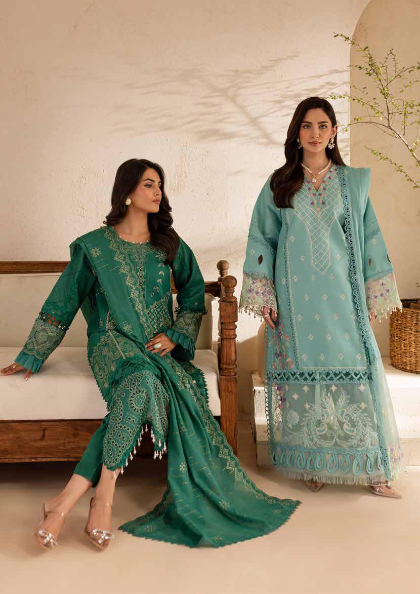 The Summer Garden | Parishay Luxury Lawn | 3 PC