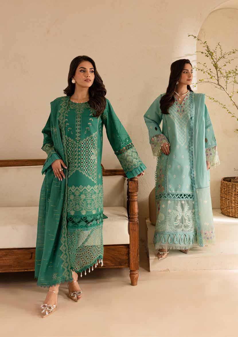 The Summer Garden | Parishay Luxury Lawn | 3 PC