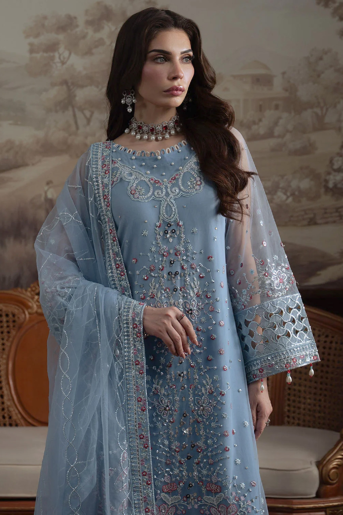 Zarpari | Zaib-o-Zeenat | Chiffon