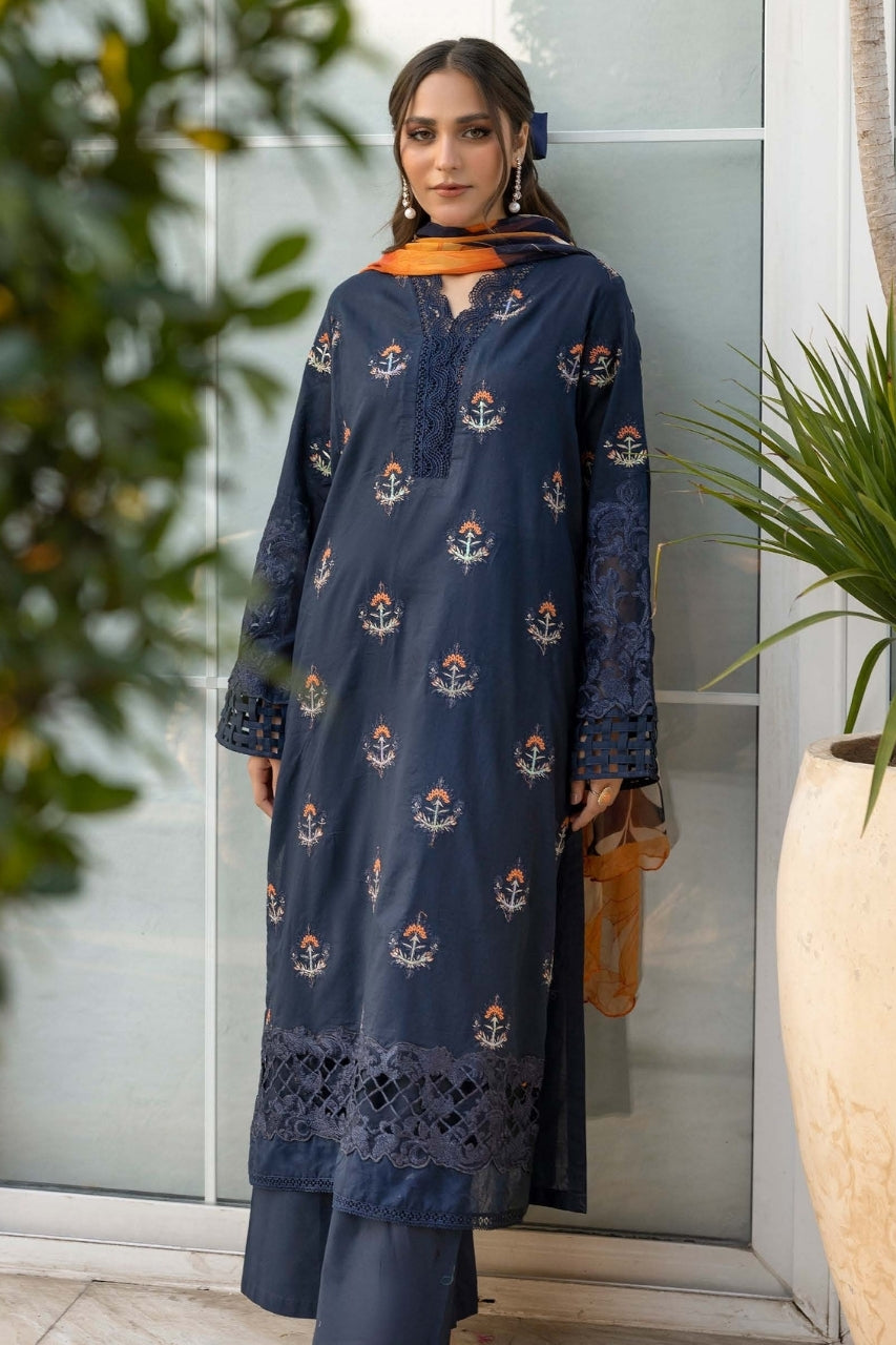 Nuri | Safa Noor Luxury Lawn | 3PC