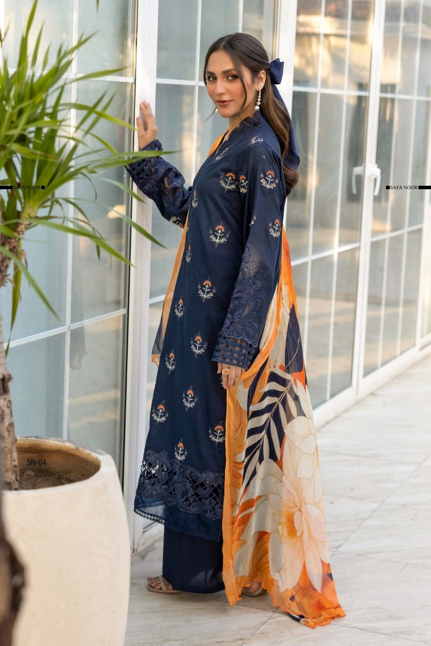 Nuri | Safa Noor Luxury Lawn | 3PC