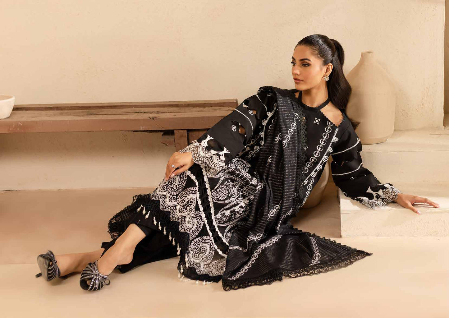The Summer Garden | Parishay Luxury Lawn | 3 PC