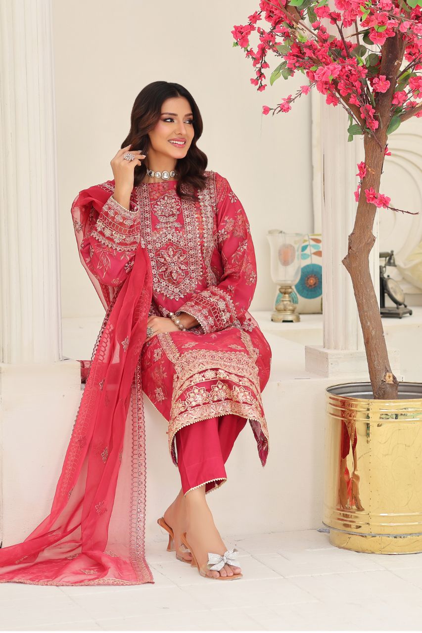 Mushkk By Dr.Haris Luxury Organza