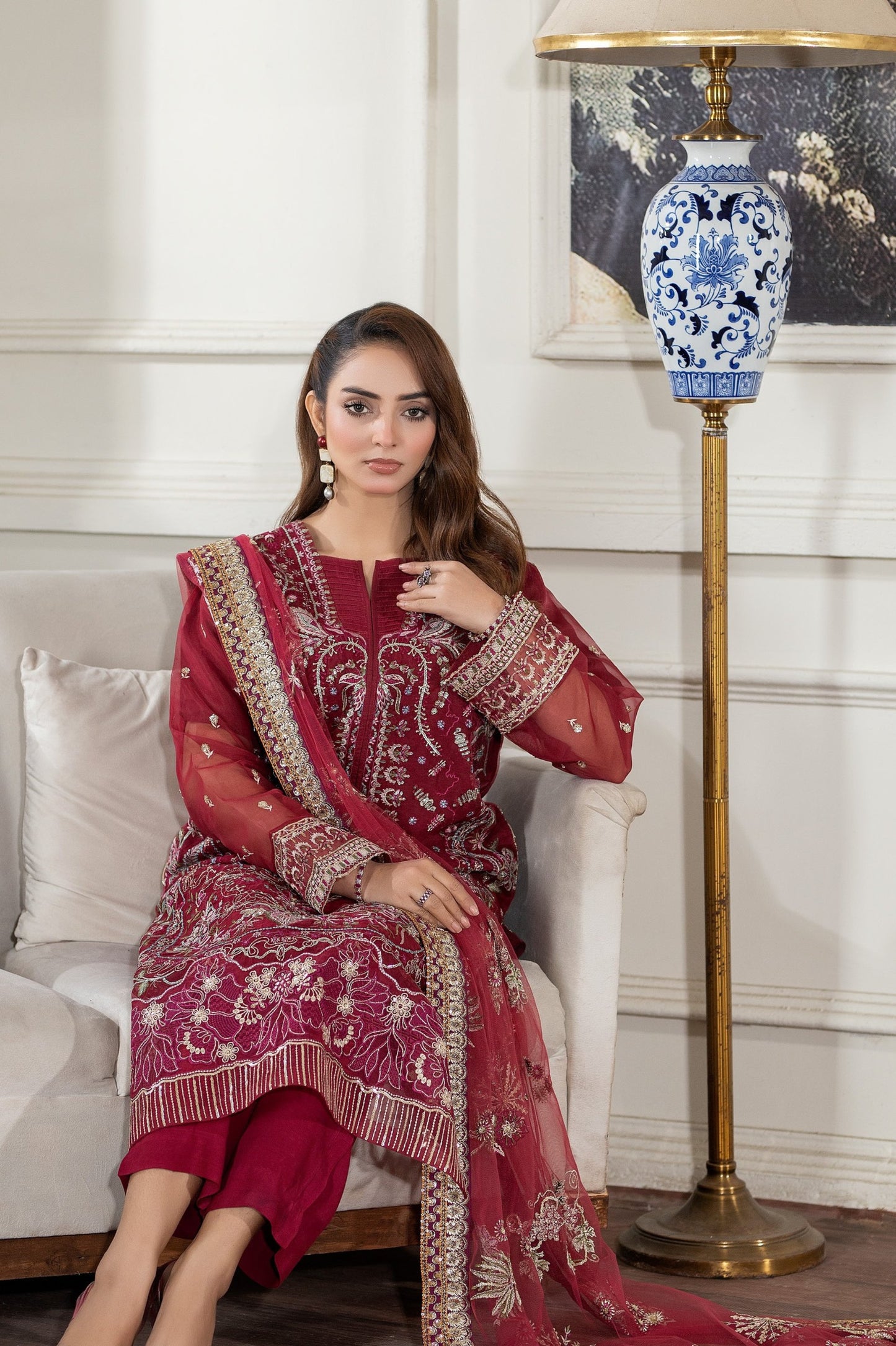 Zoha | Aymen Baloch | Organza