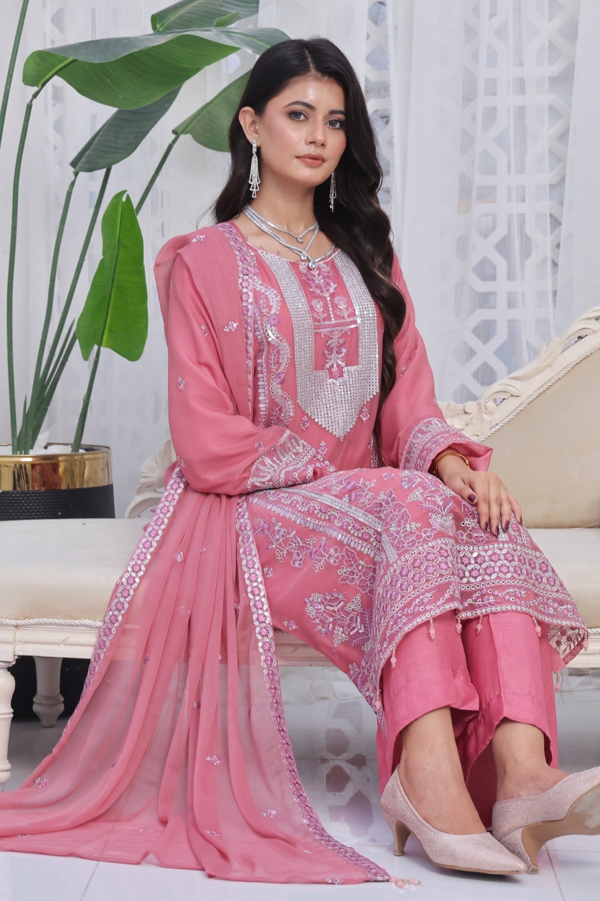 Mulberry | Chiffon | Dressline