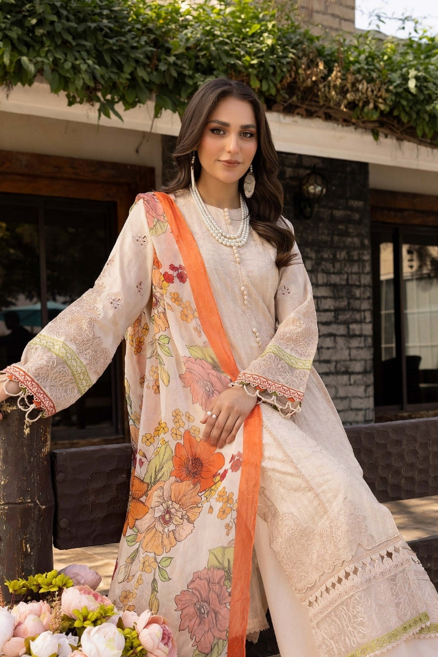Nuri | Safa Noor Luxury Lawn | 3PC